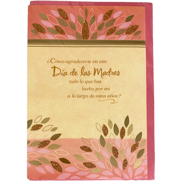 Hallmark VIDA Spanish Mothers Day Card for Mom (How Can I Thank You?) - Picture 5 of 7